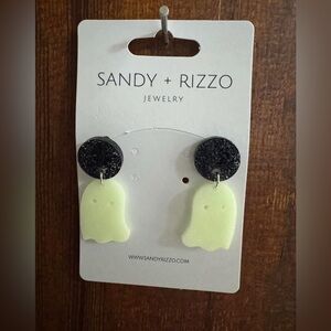 Sandy + Rizzo glow in the dark Ghost Earrings